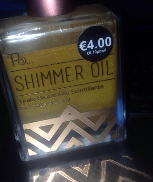 chanel shimmer oil